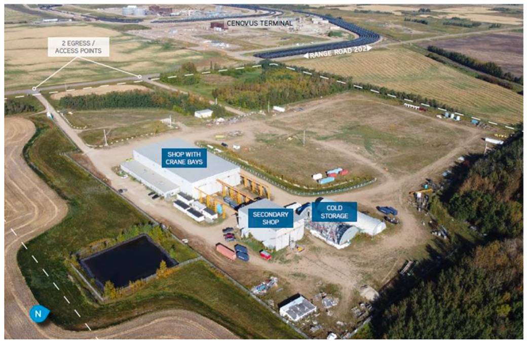 Planned Alberta Refinery Site