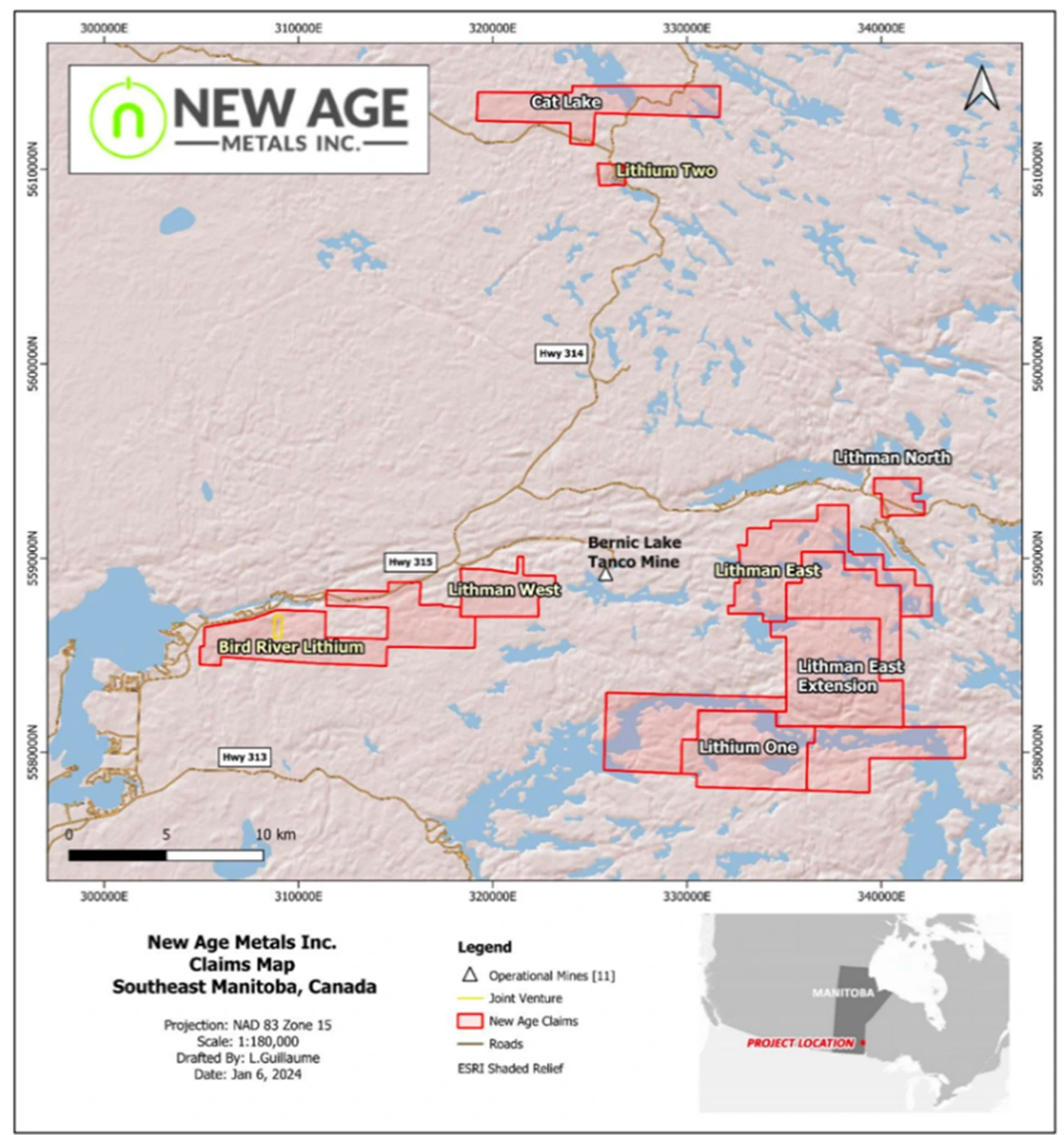 Southeast Manitoba Property Map