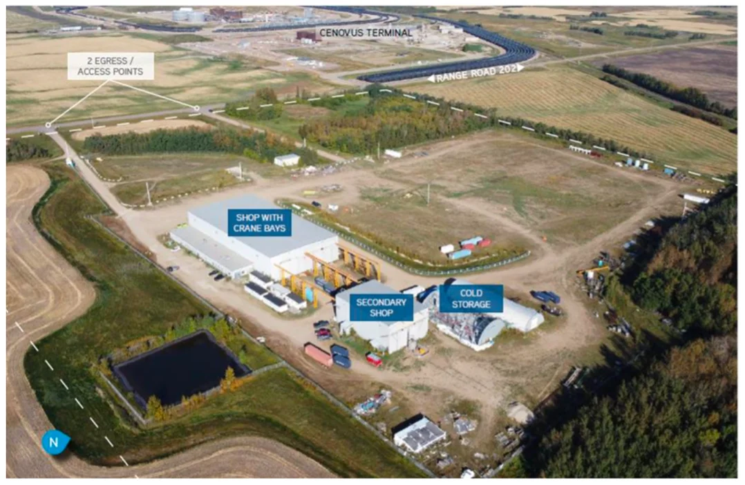Planned Alberta Refinery Site